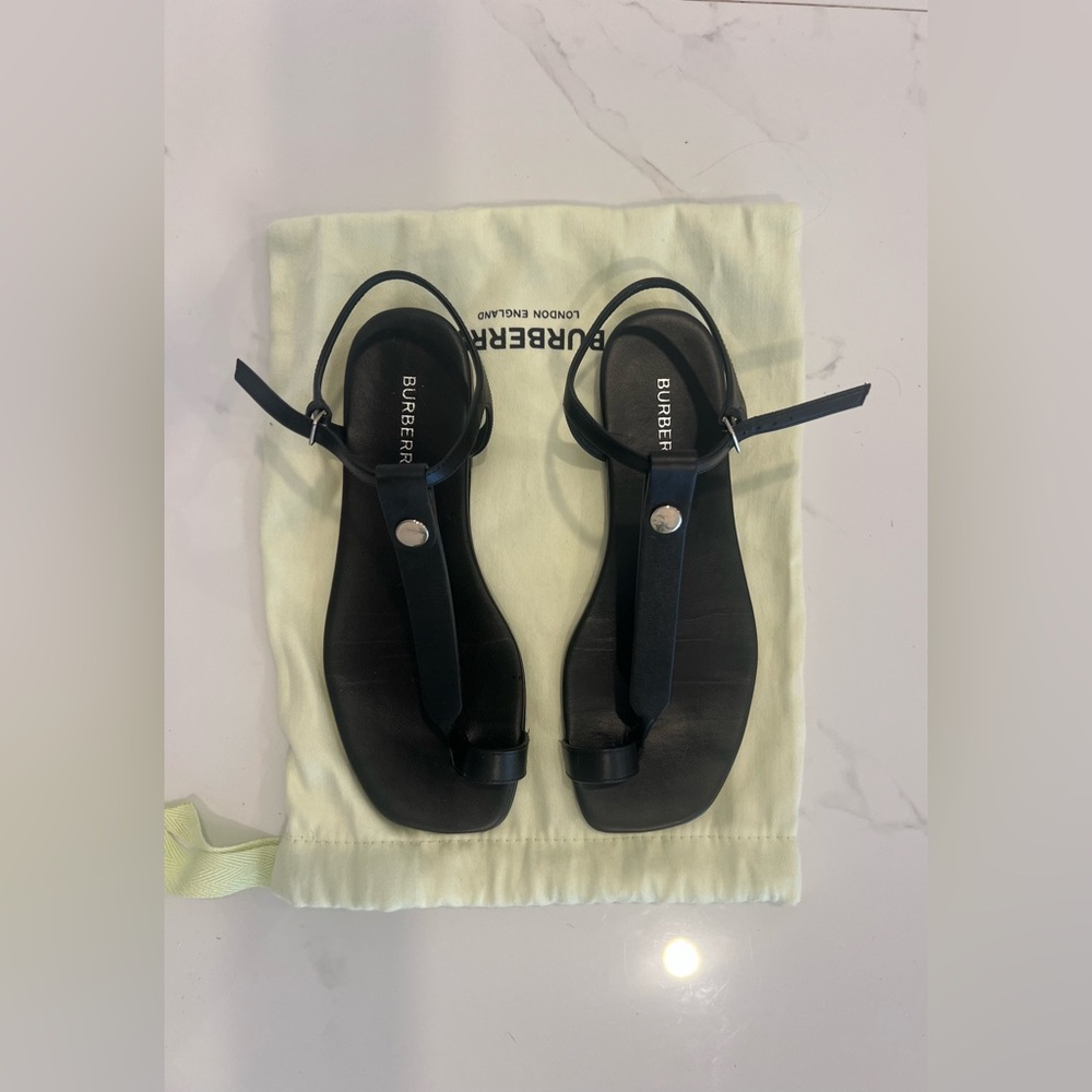 Burberry Leather Sandals